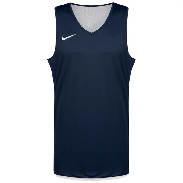 NIKE NIKE Tehnička sportska majica  noćno plava / bijela