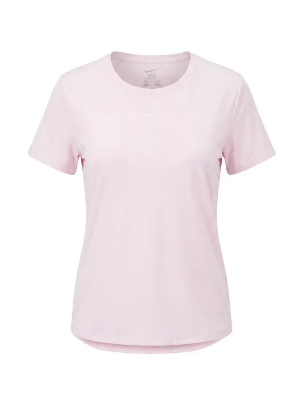 NIKE NIKE Tehnička sportska majica 'ONE CLASSIC'  roza / bijela