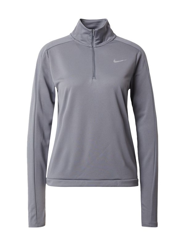 NIKE NIKE Tehnička sportska majica 'Pacer'  siva / svijetlosiva