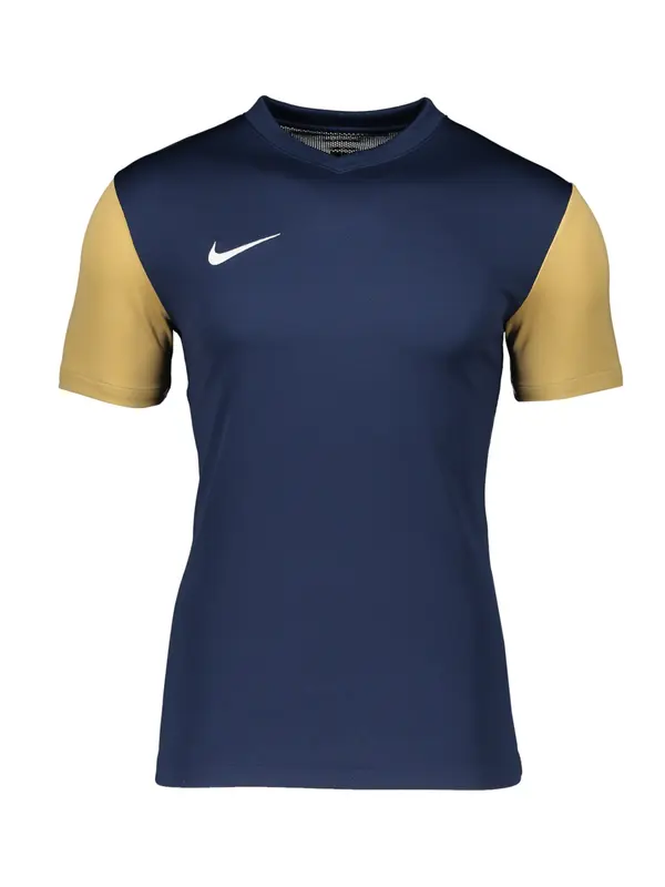 NIKE NIKE Tehnička sportska majica  pijesak / tamno plava / bijela