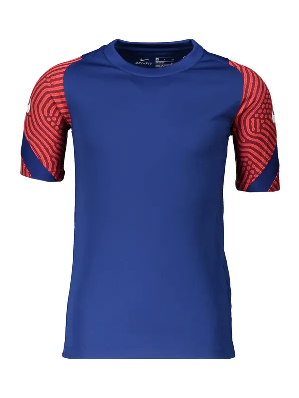 NIKE NIKE Tehnička sportska majica  plava / krvavo crvena