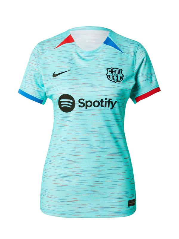 NIKE NIKE Tehnička sportska majica  plava / svijetloplava / crvena / crna