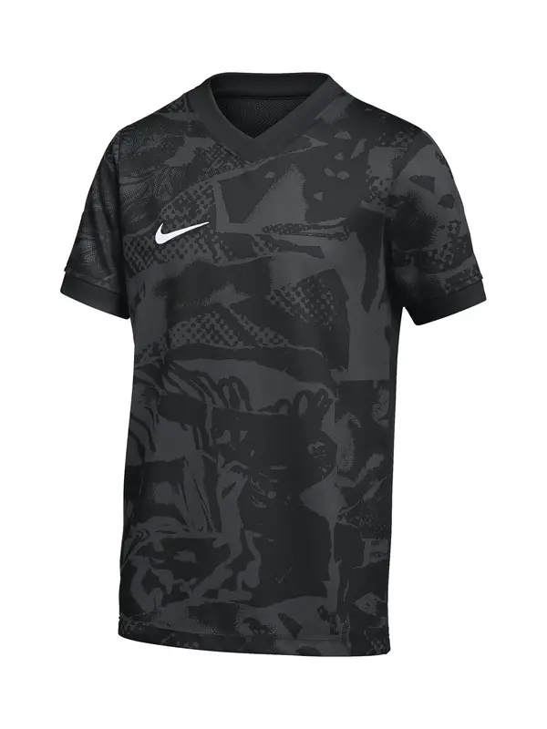 NIKE NIKE Tehnička sportska majica 'Precision VII'  siva / crna / bijela