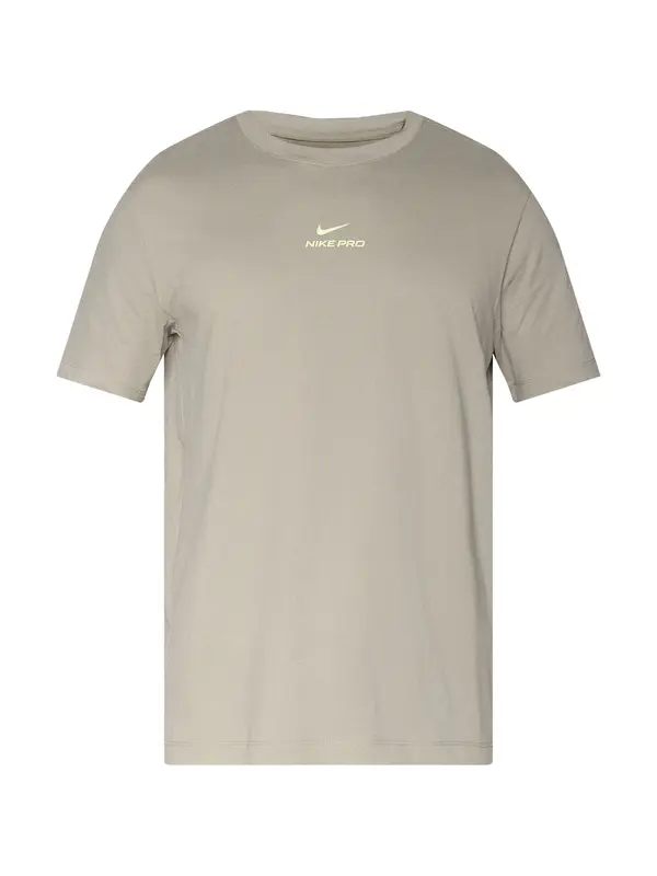 NIKE NIKE Tehnička sportska majica 'PRO'  bež siva