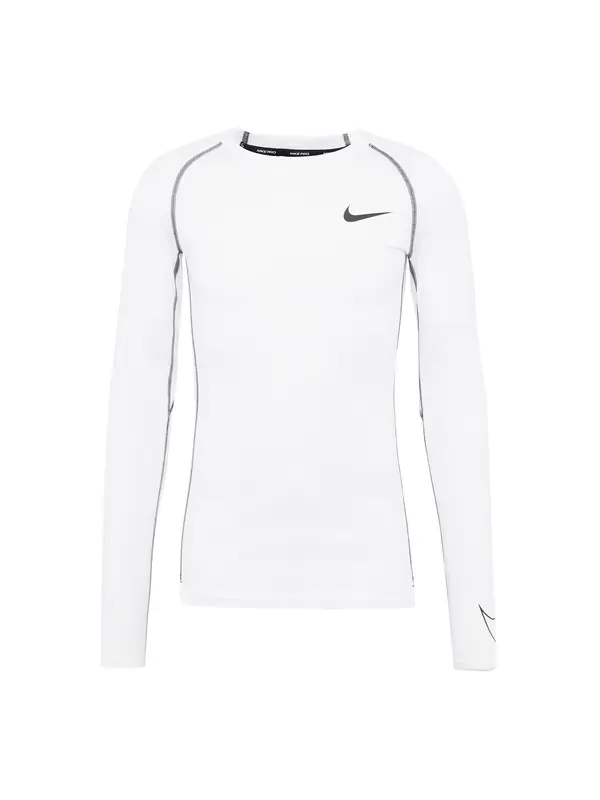 NIKE NIKE Tehnička sportska majica 'Pro'  crna / bijela
