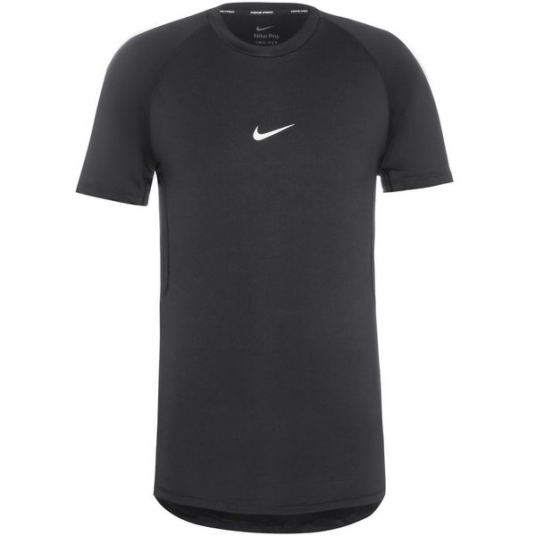 NIKE NIKE Tehnička sportska majica 'Pro'  crna / bijela