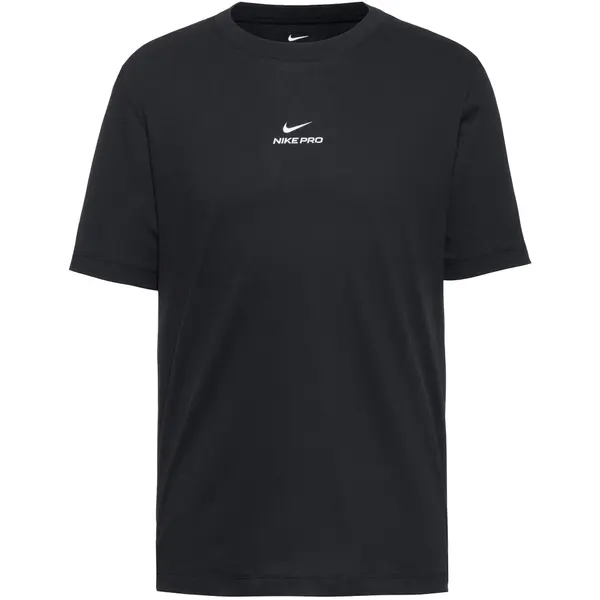 NIKE NIKE Tehnička sportska majica 'Pro'  crna / bijela