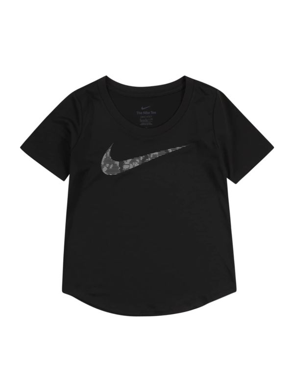 NIKE NIKE Tehnička sportska majica 'Pro'  svijetlosiva / crna