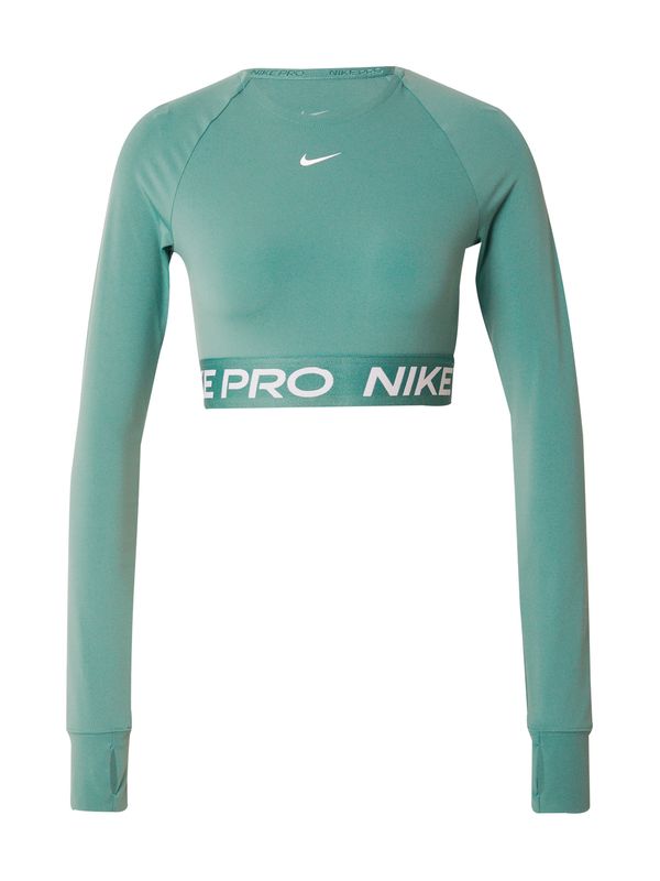 NIKE NIKE Tehnička sportska majica 'PRO'  zelena / bijela