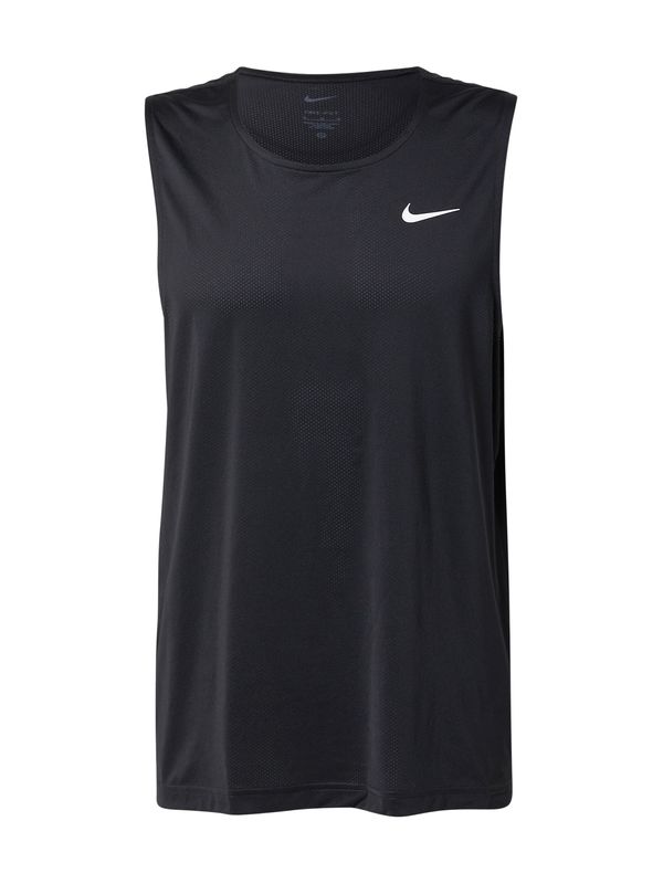 NIKE NIKE Tehnička sportska majica 'Ready'  crna / bijela