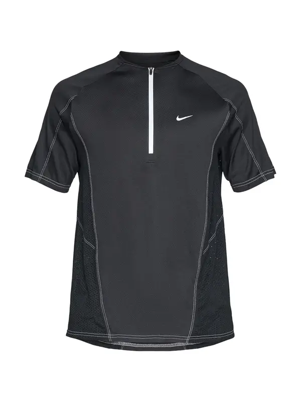 NIKE NIKE Tehnička sportska majica 'RETRO'  crna / bijela