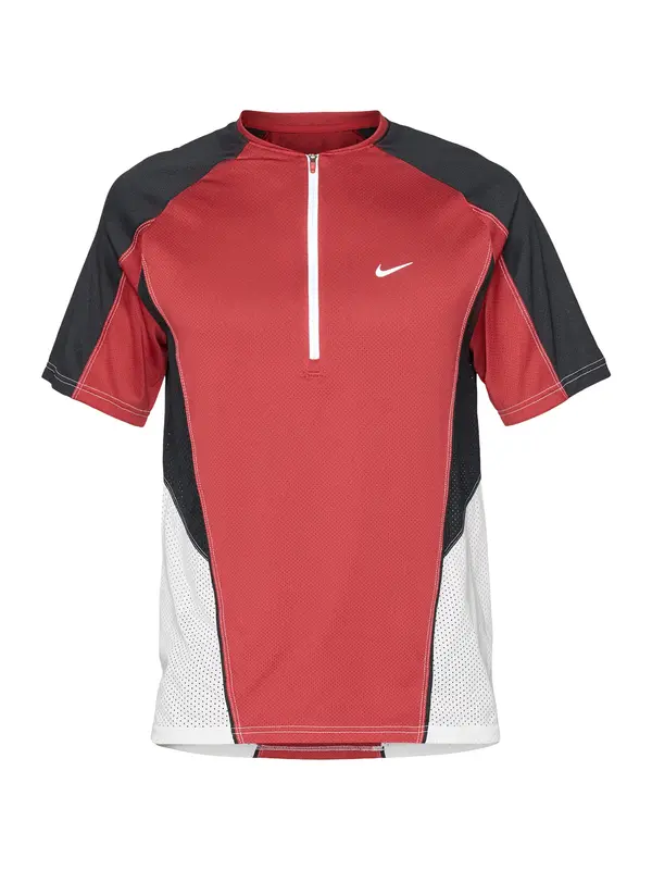 NIKE NIKE Tehnička sportska majica 'RETRO'  klasično crvena / crna / bijela