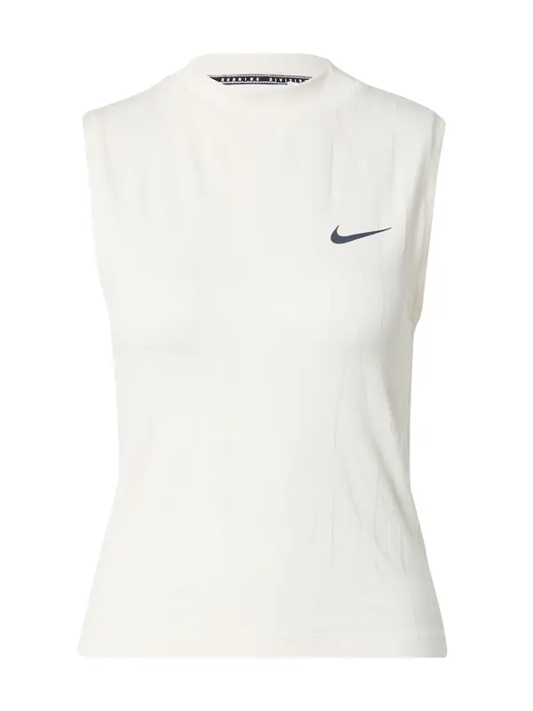 NIKE NIKE Tehnička sportska majica 'RUN DIVISION'  ecru/prljavo bijela / crna