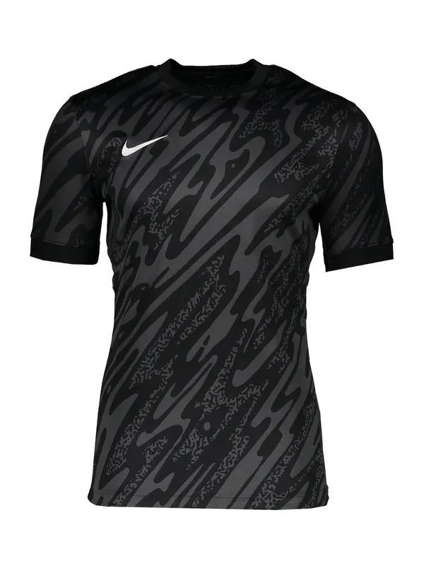 NIKE NIKE Tehnička sportska majica  siva / crna / bijela