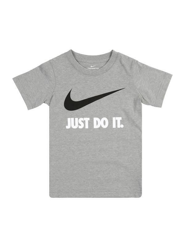 NIKE NIKE Tehnička sportska majica  siva / crna / bijela
