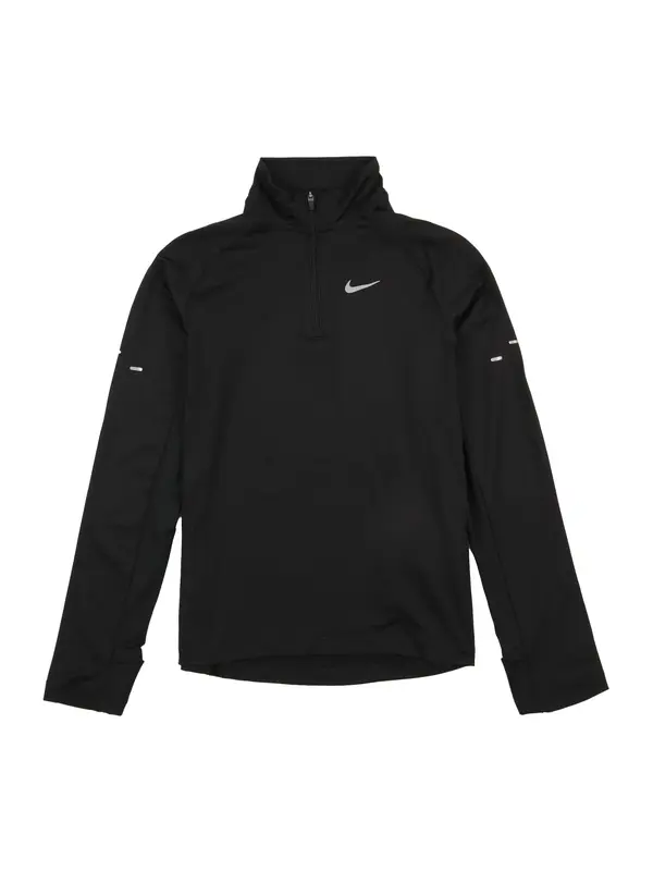 NIKE NIKE Tehnička sportska majica 'STRIDE'  crna / bijela