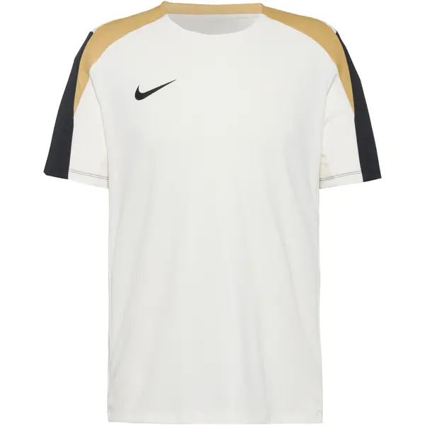 NIKE NIKE Tehnička sportska majica 'Strike'  zlatno žuta / crna / vuneno bijela