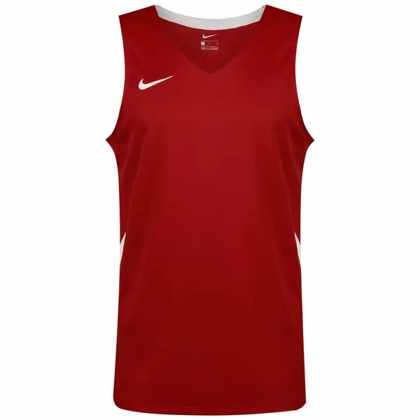NIKE NIKE Tehnička sportska majica 'Team Stock 20'  karmin crvena / bijela