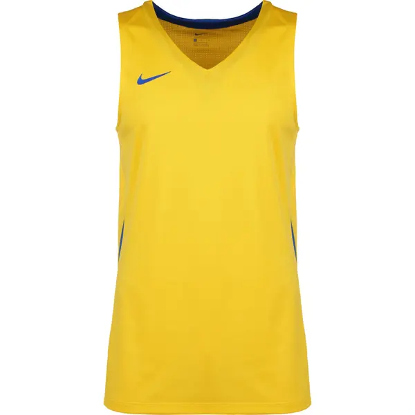 NIKE NIKE Tehnička sportska majica 'Team Stock 20'  kraljevsko plava / žuta