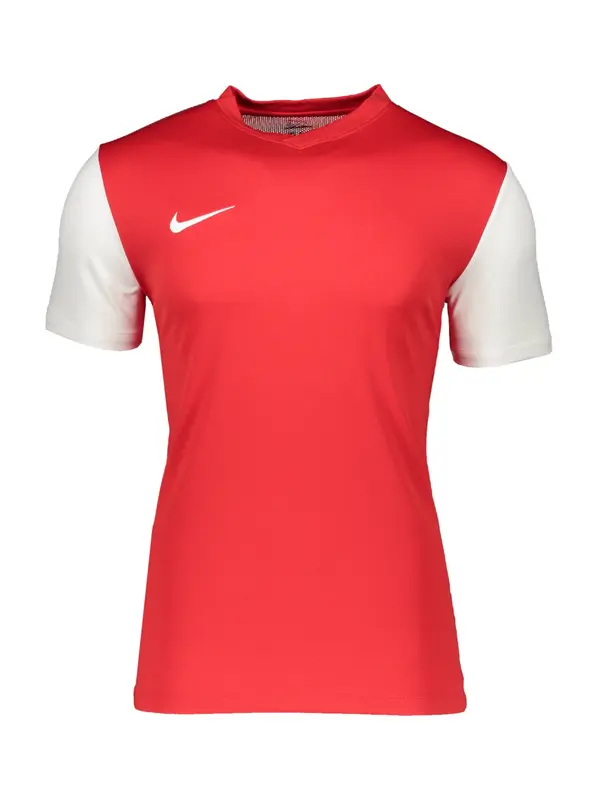 NIKE NIKE Tehnička sportska majica 'Tiempo Premier II'  crvena / bijela