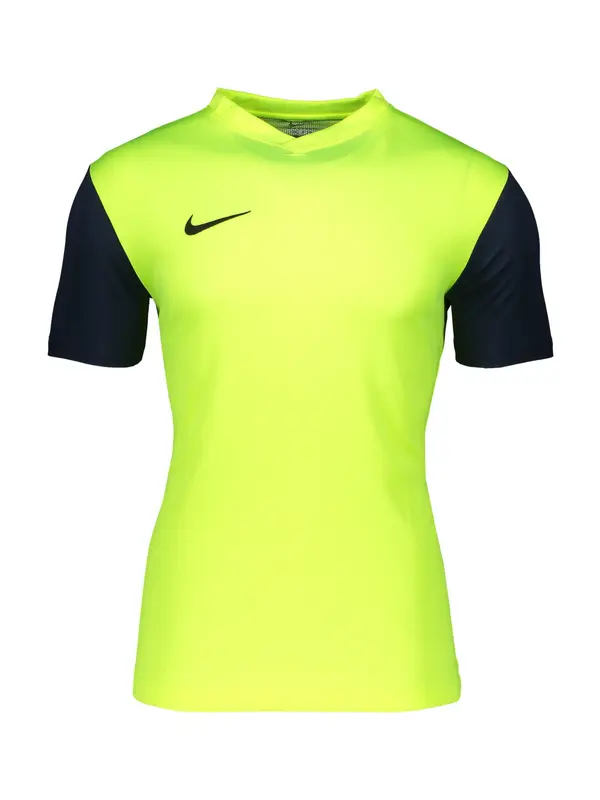 NIKE NIKE Tehnička sportska majica 'Tiempo Premier II'  neonsko žuta / crna
