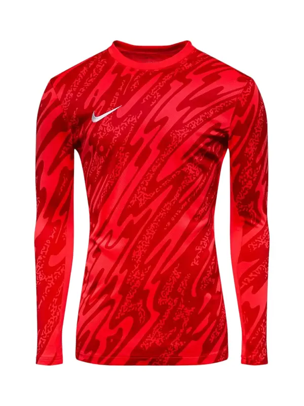 NIKE NIKE Tehnička sportska majica  vatreno crvena / tamno crvena / bijela