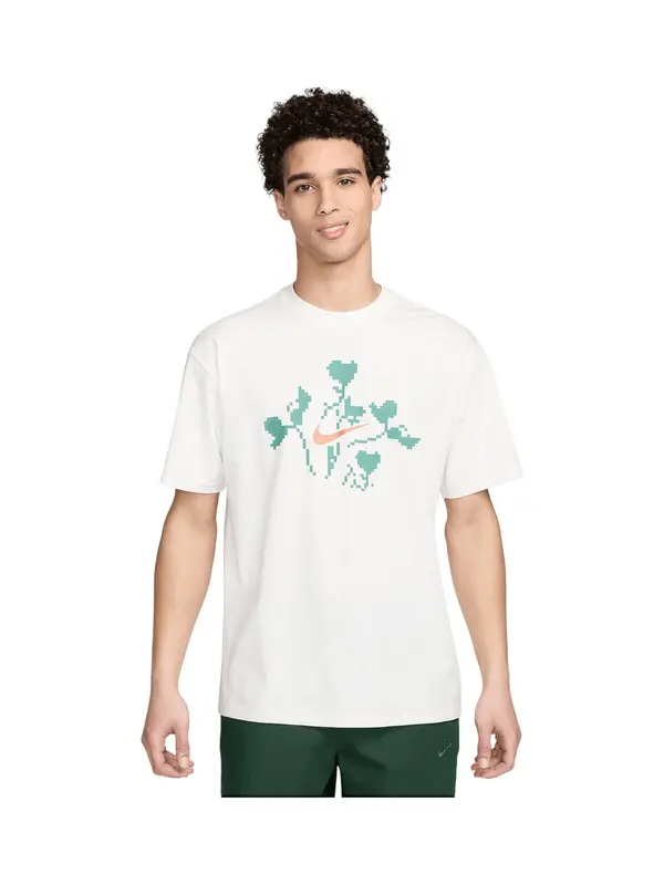 NIKE NIKE Tehnička sportska majica  zelena / narančasta / bijela