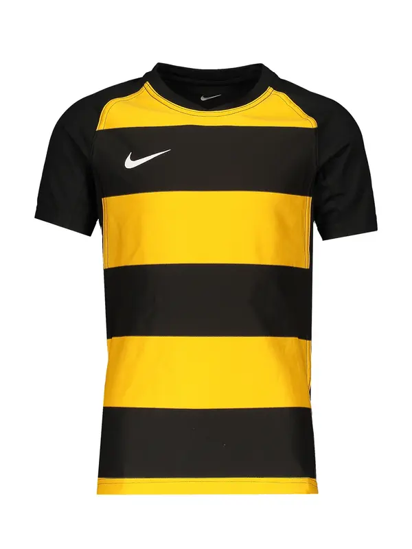 NIKE NIKE Tehnička sportska majica  žuta / crna / bijela