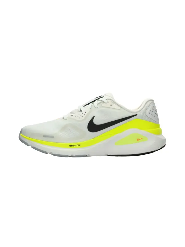NIKE NIKE Tenisice za trčanje 'Structure 26'  neonsko zelena / crna / biserno bijela / prljavo bijela