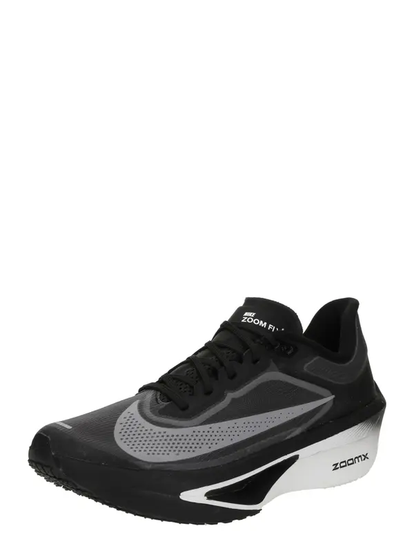 NIKE NIKE Tenisice za trčanje 'Zoom Fly 6'  siva / tamo siva / crna