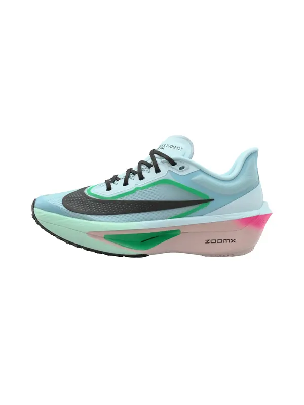 NIKE NIKE Tenisice za trčanje 'Zoom Fly 6'  svijetloplava / svijetlozelena / crna