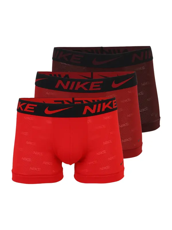 NIKE Underwear NIKE Underwear Bokserice  crvena / vatreno crvena / tamno crvena / crna