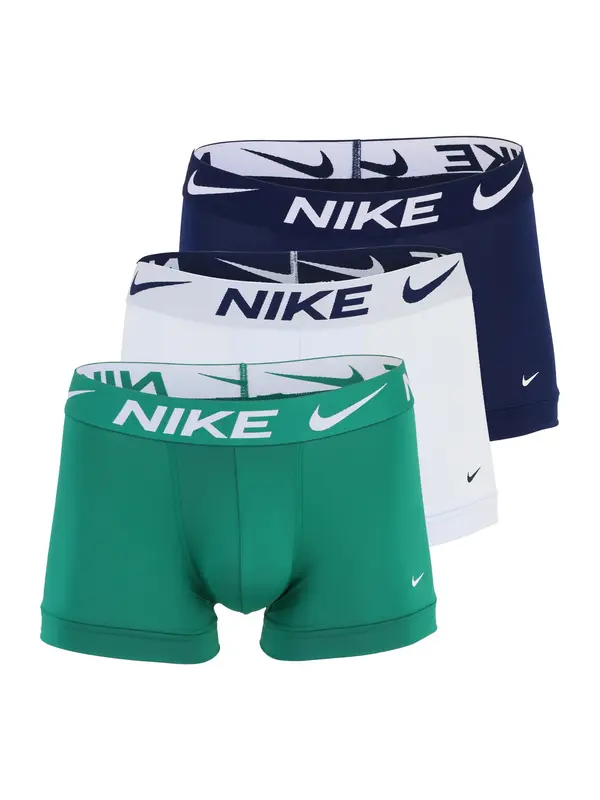 NIKE Underwear NIKE Underwear Bokserice 'Everyday Essential'  mornarsko plava / zelena / bijela
