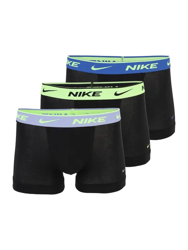 NIKE Underwear NIKE Underwear Bokserice 'Everyday'  plava / limeta / lavanda / crna
