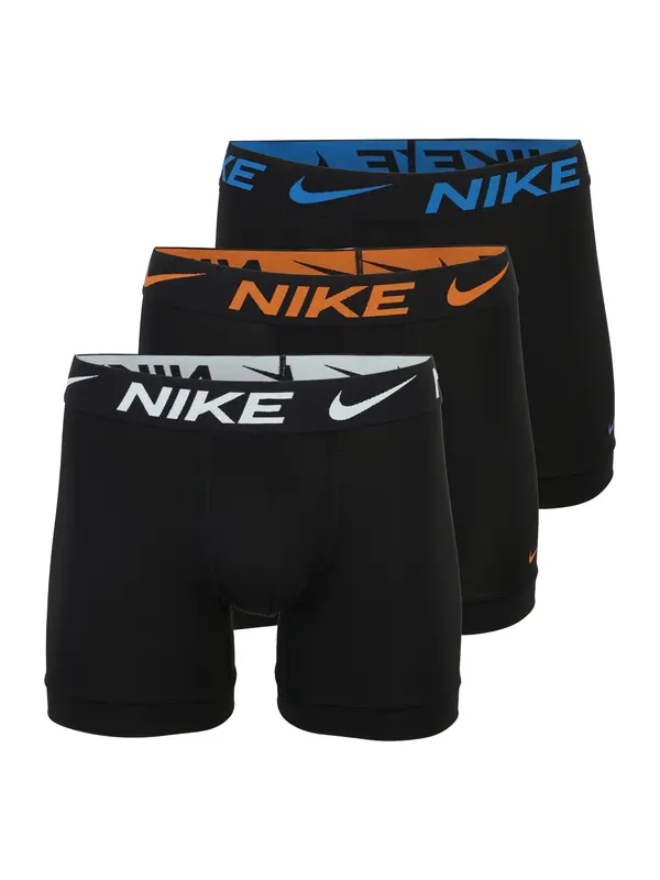 NIKE Underwear NIKE Underwear Bokserice 'Everyday'  plava / tamno narančasta / crna / bijela