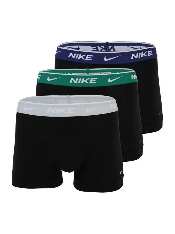 NIKE Underwear NIKE Underwear Bokserice  indigo / žad / pastelno zelena / crna