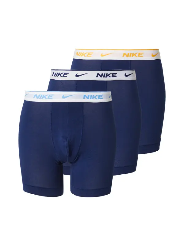 NIKE Underwear NIKE Underwear Bokserice  mornarsko plava / akvamarin / narančasto žuta / crna