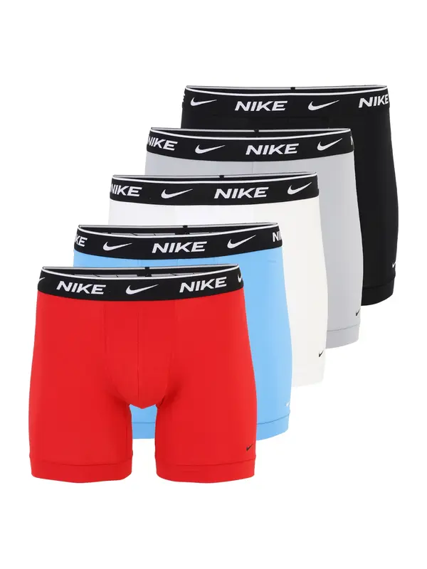 NIKE Underwear NIKE Underwear Bokserice  nebesko plava / siva / crna / prljavo bijela
