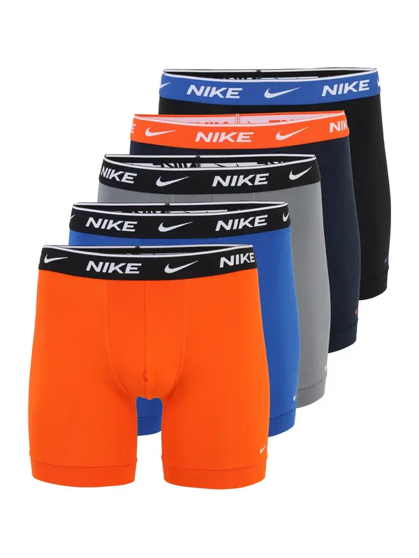 NIKE Underwear NIKE Underwear Bokserice  plava / mornarsko plava / tamo siva / tamno narančasta / crna