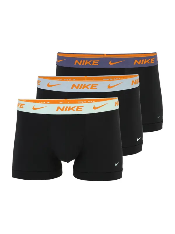 NIKE Underwear NIKE Underwear Bokserice  plava / narančasta / crna / bijela
