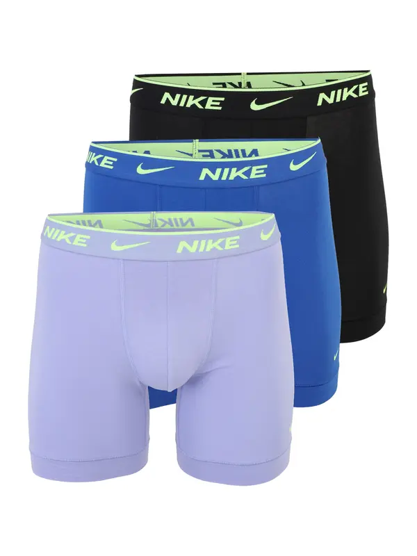 NIKE Underwear NIKE Underwear Bokserice  plava / neonsko zelena / pastelno ljubičasta / crna