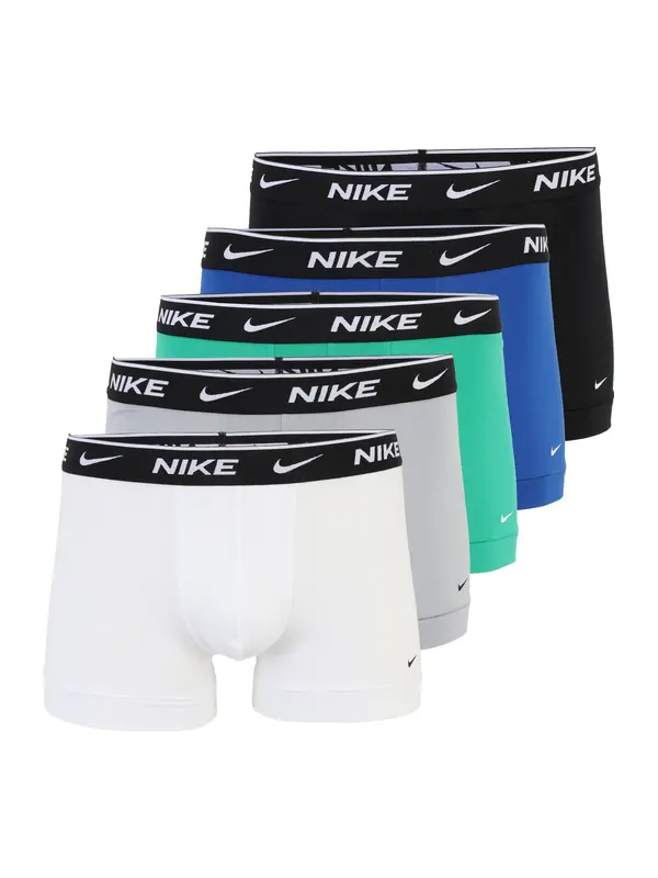NIKE Underwear NIKE Underwear Bokserice  plava / svijetlosiva / travnato zelena / crna / bijela