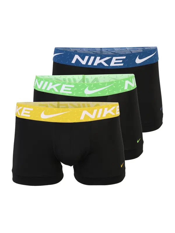 NIKE Underwear NIKE Underwear Bokserice  plava / žuta / svijetlozelena / crna