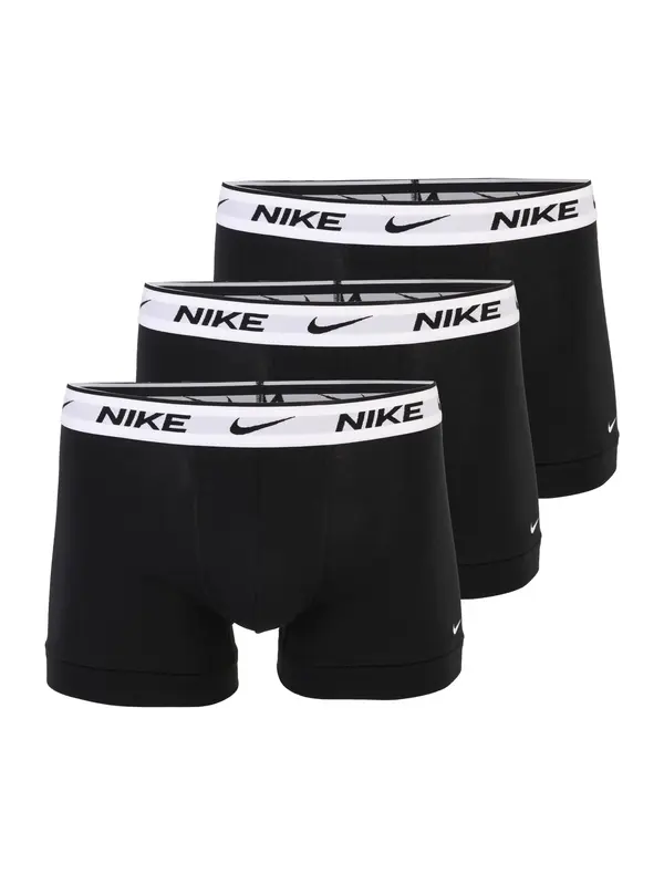 NIKE Underwear NIKE Underwear Bokserice  siva / crna / bijela