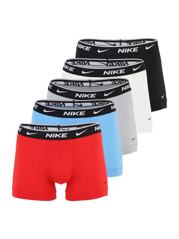 NIKE Underwear NIKE Underwear Bokserice  svijetloplava / siva / crvena / bijela