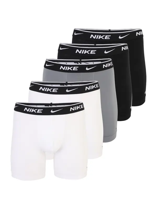 NIKE Underwear NIKE Underwear Bokserice  tamo siva / crna / bijela