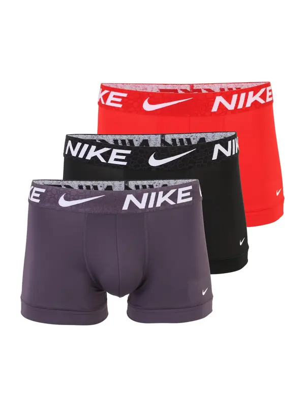 NIKE Underwear NIKE Underwear Bokserice  taupe siva / crvena / crna / bijela