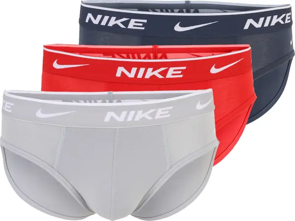 NIKE Underwear NIKE Underwear Slip  morsko plava / svijetlosiva / crvena / bijela