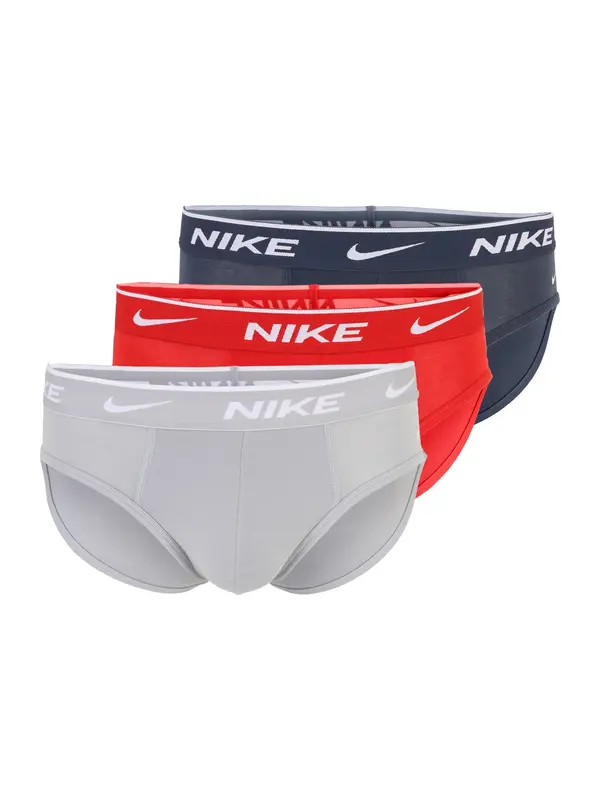 NIKE Underwear NIKE Underwear Slip  morsko plava / svijetlosiva / crvena / bijela