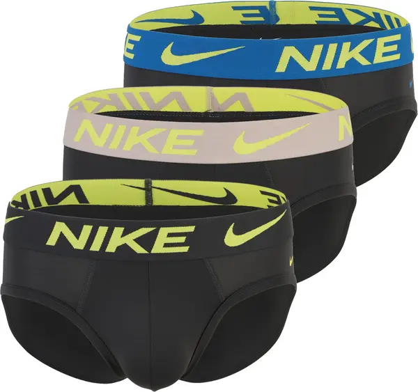 NIKE Underwear NIKE Underwear Slip  plava / bež siva / jabuka / crna